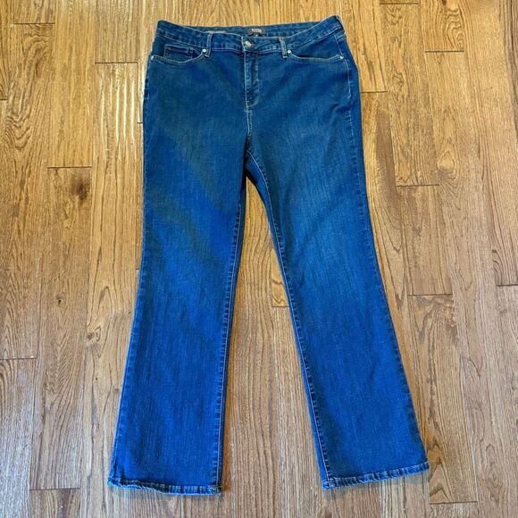 NYDJ Barbara bootcut high rise jeans size 14 - Picture 3 of 13